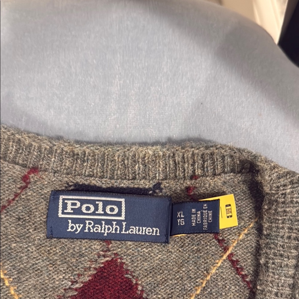 Polo by Ralph Lauren Gray Sweater vest for Men